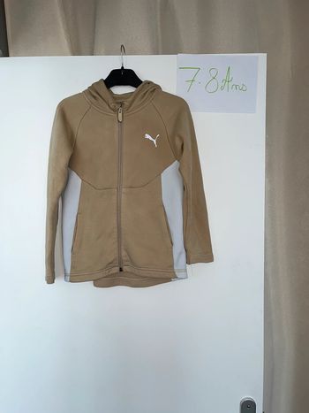 Veste puma 7-8 ans