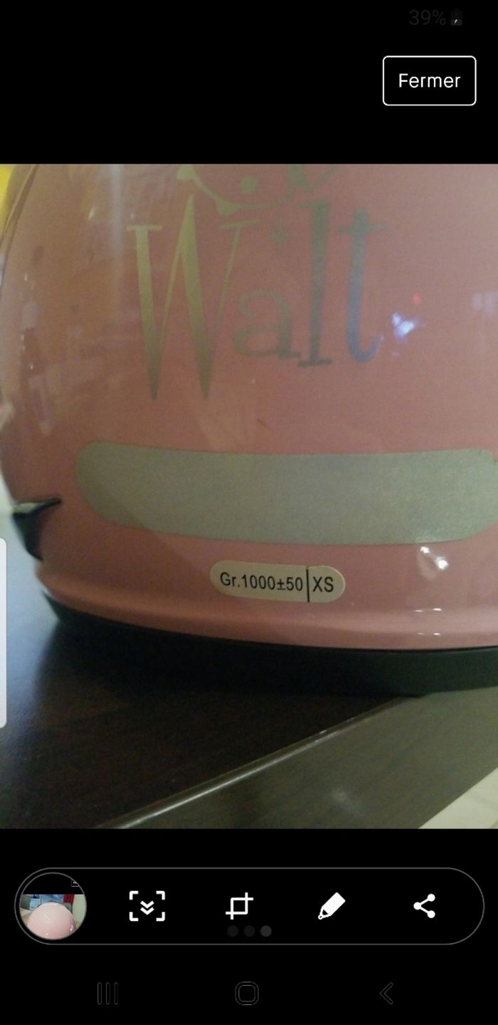 Casque homologué enfant taille XS - photo numéro 3