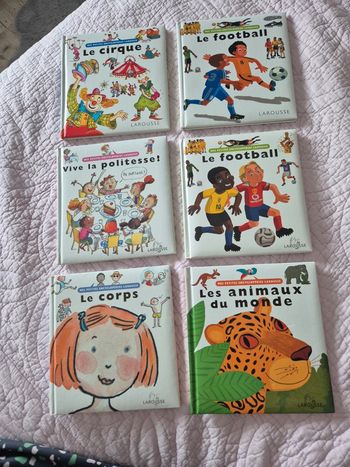 Lot livres enfants - mes petits encyclopédies Larousse