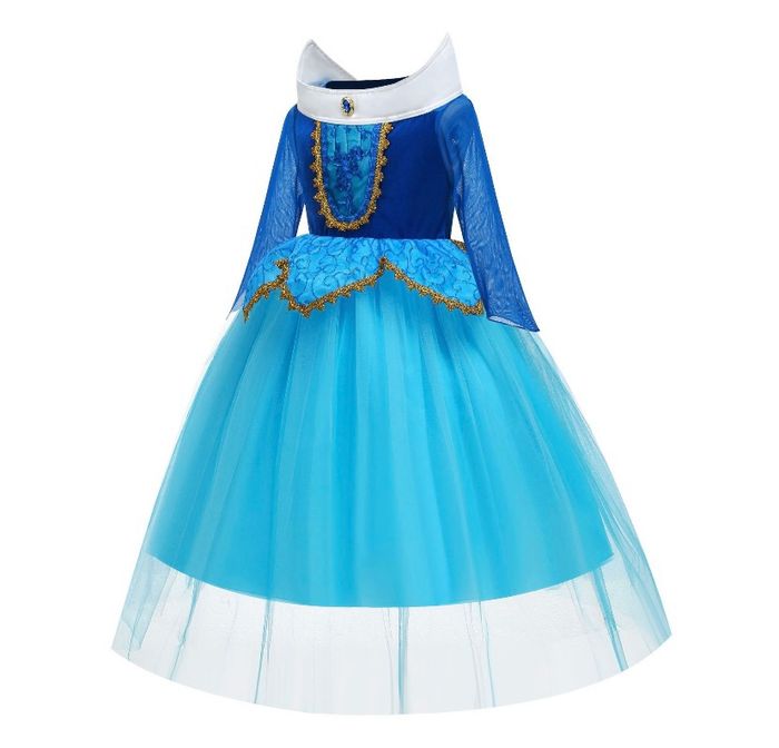 Déguisement robe princesse et ces accessoires 5-6ans - photo numéro 4