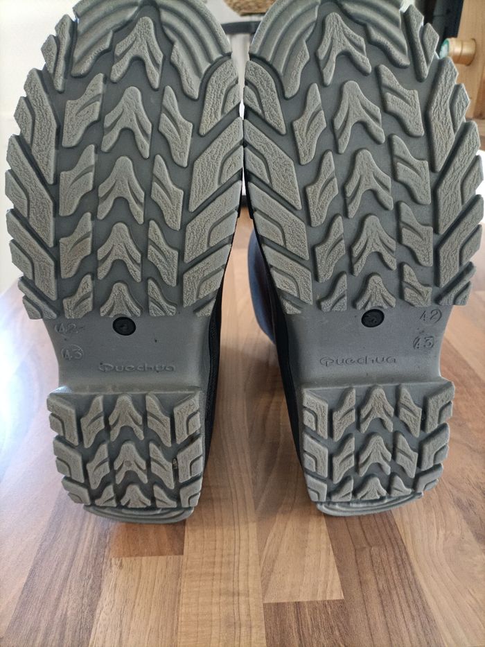 Bottes de neige ski quechua 42-43 noir - photo numéro 8