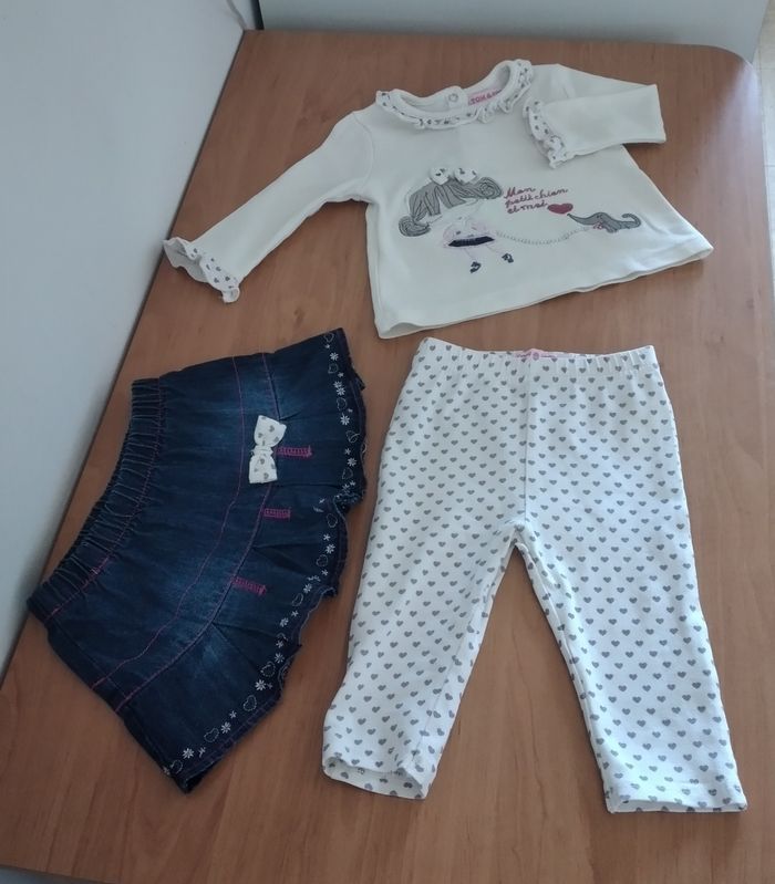 Lot de vêtements 6 mois fille - photo numéro 3
