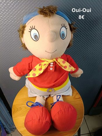 Peluche oui-oui de 55 cm ✨