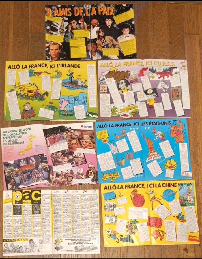 Gros lot anciens mickey zoom et planète terre vintage - photo numéro 6