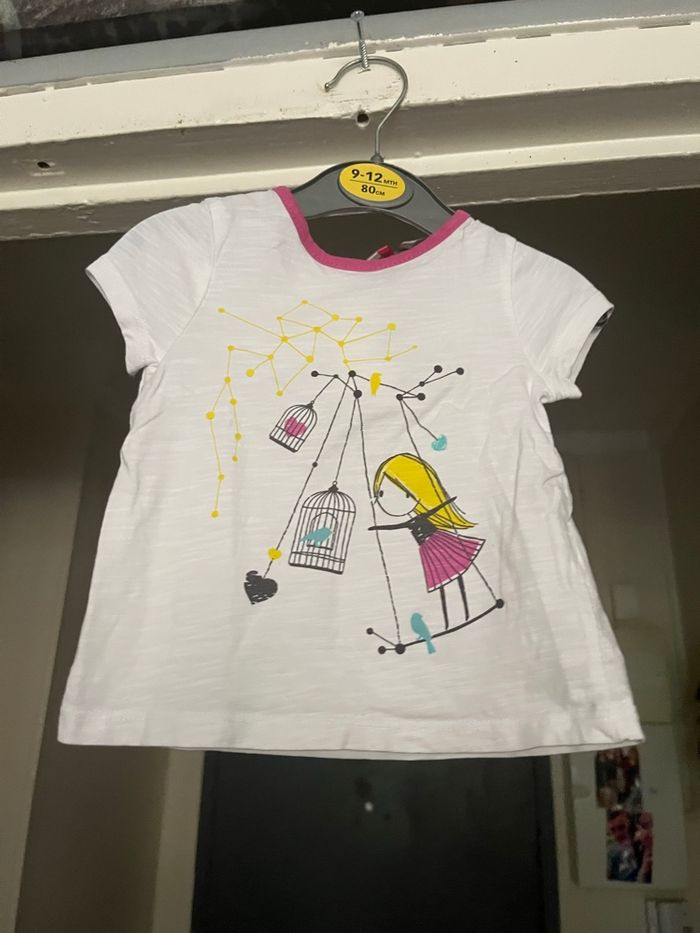 T-shirt fille 6 mois orchestra