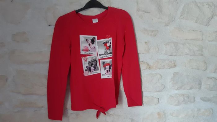 Tee-shirt girly bulldogs 10ans - photo numéro 2