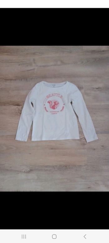 Pull 6 ans écureuil