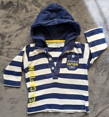Polo manches longues 3 mois