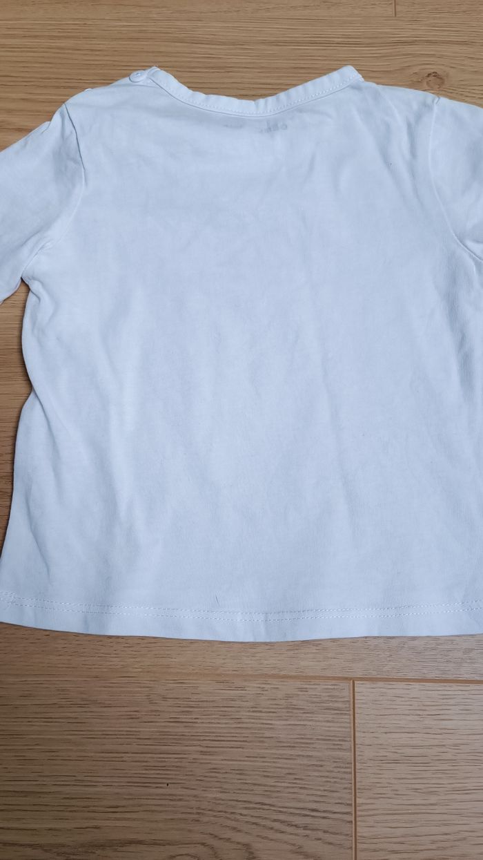 Robe salopette Mango et t-shirt 18 mois - photo numéro 9