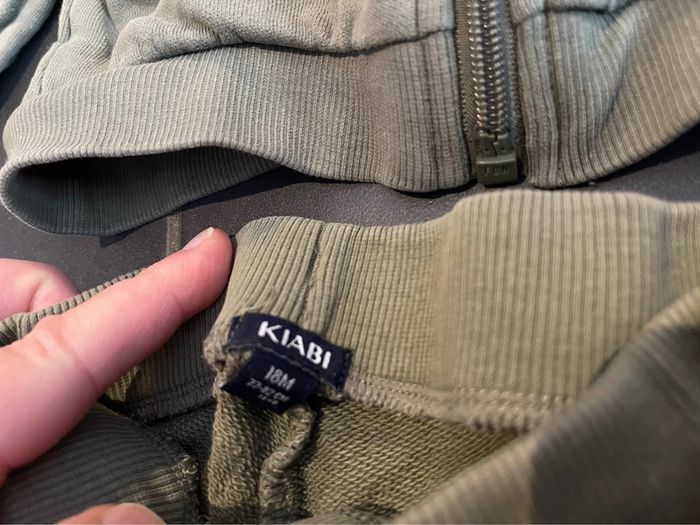 Ensemble Kiabi kaki - photo numéro 2