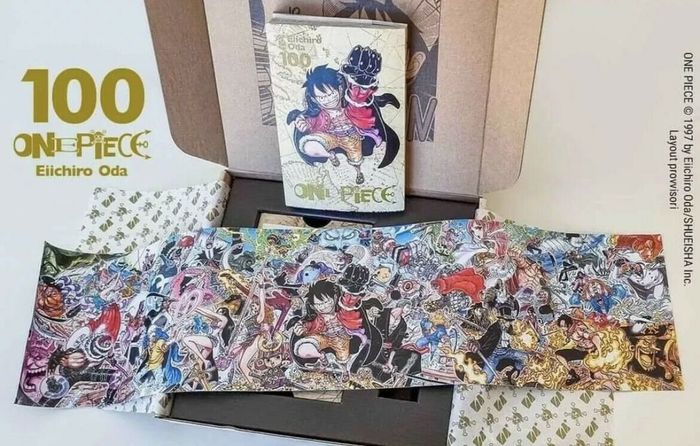 One Piece Tome 100 Broché Edition limité Collector (version italienne) - photo numéro 2