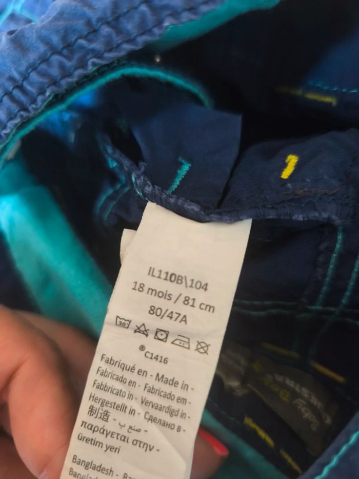 Salopette bleue - photo numéro 4