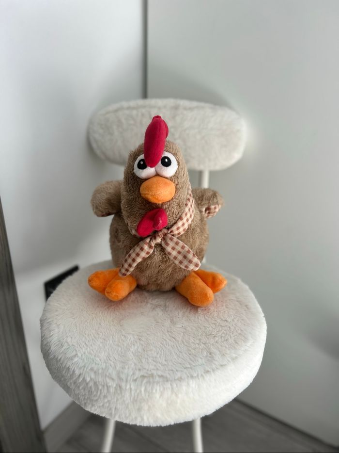 Peluche poule