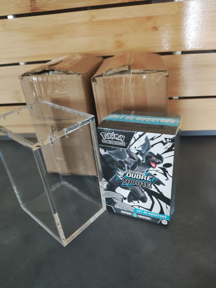 2 Protections acrylique pour Bundle 6 boosters Pokémon - photo numéro 3