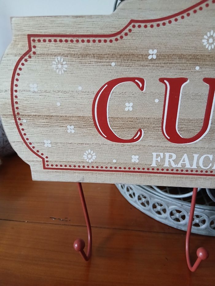 Neuf: Patére/bois Cuisine gamme montagne *4 crochets - photo numéro 5