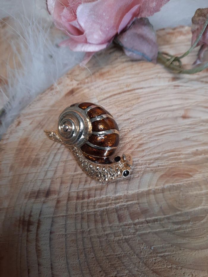 Broche escargot - photo numéro 4