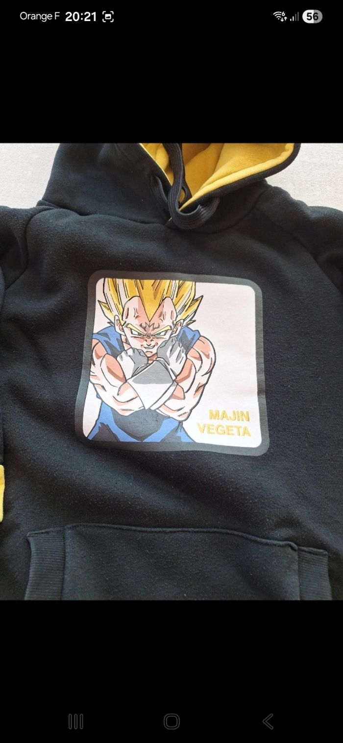 Pull capuche 12 ans Dragon Ball - photo numéro 2