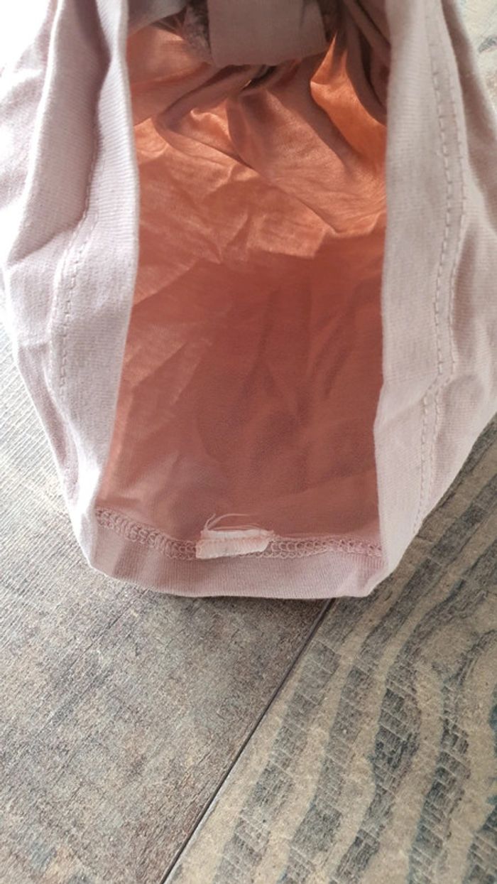 Turban beige marron clair 6 12 mois en très bon état - photo numéro 2