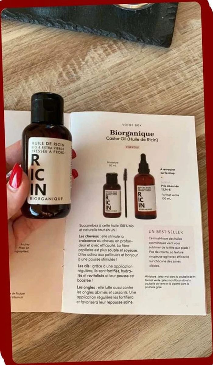 Huile de  ricin - photo numéro 7
