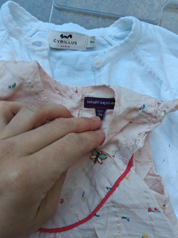 Robe sergent major et Gilet Cyrillus - photo numéro 3