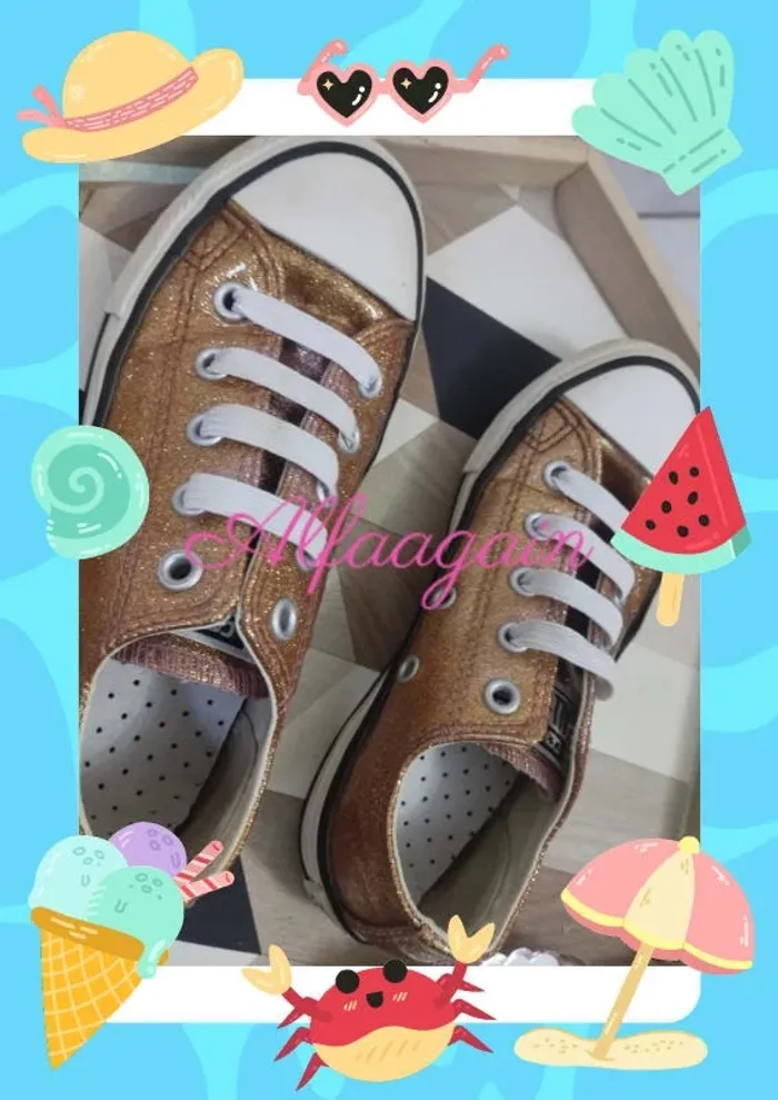 Baskets converse all star paillettes 29 - photo numéro 7
