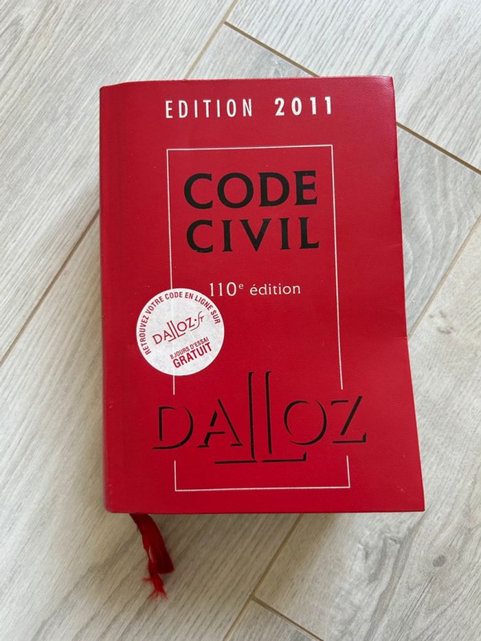 Code civil édition 2011