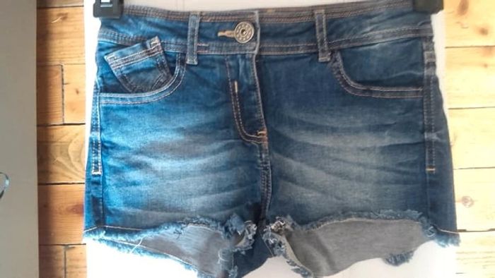 Mini short en jeans - photo numéro 4