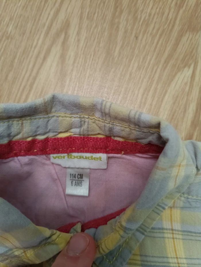 Chemise manches courtes 6 ans - photo numéro 2