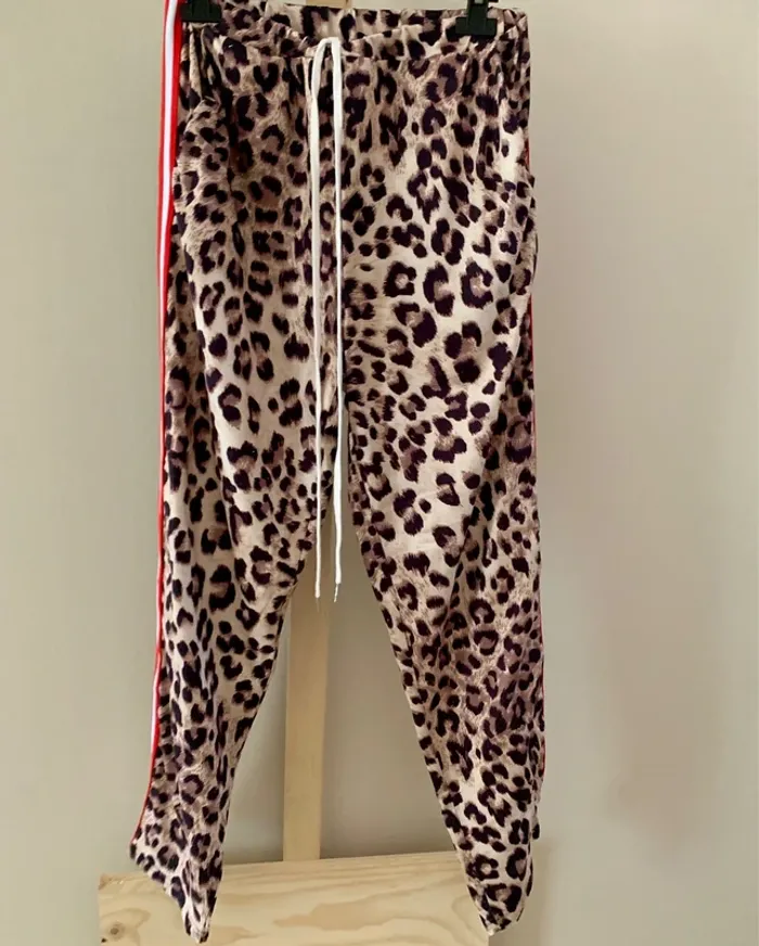 Ensemble léopard femme S – haut + pantalon jogging - photo numéro 4