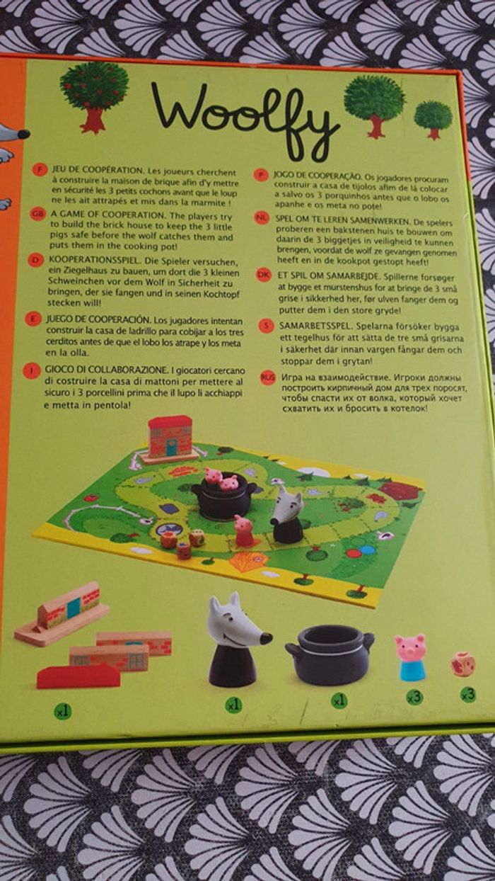 Jeu de coopération Woolfy Djeco - photo numéro 5