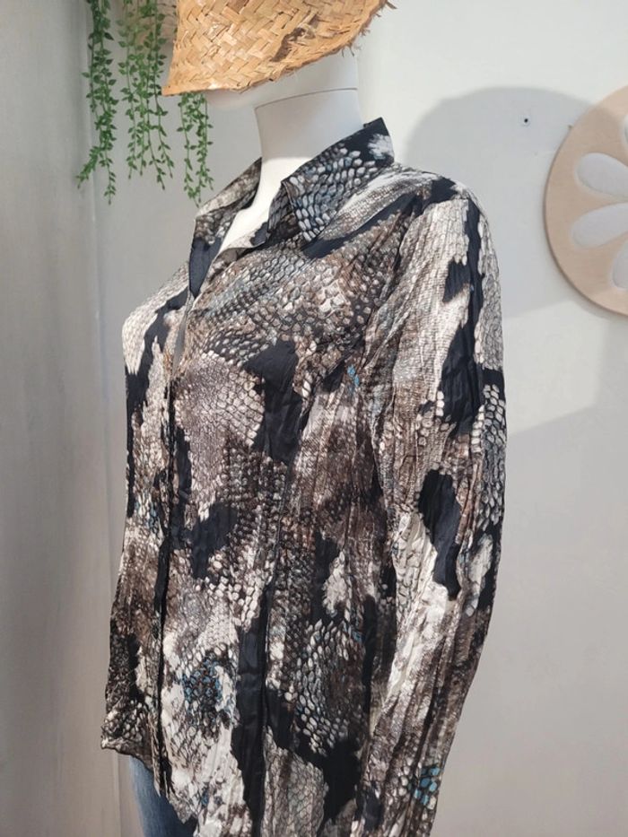 Chemise effet serpent - photo numéro 4