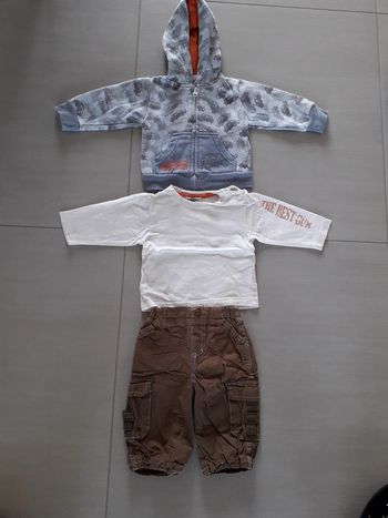 Tenue garçon 3 pièces 9 mois