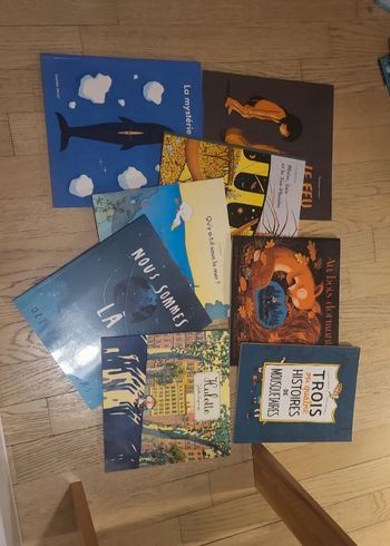 Lots de 8 livres l ecole des loisirs
