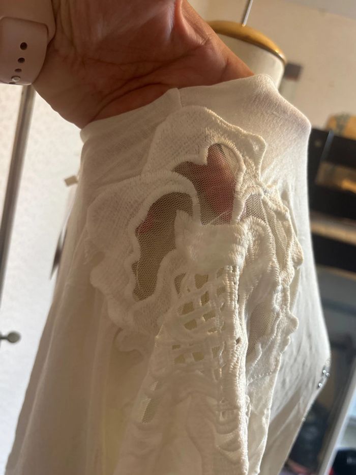Magnifique r shirt taille unique marque olay neuf avec étiquette - photo numéro 4