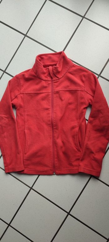 Gilet zippé polaire 10 ans