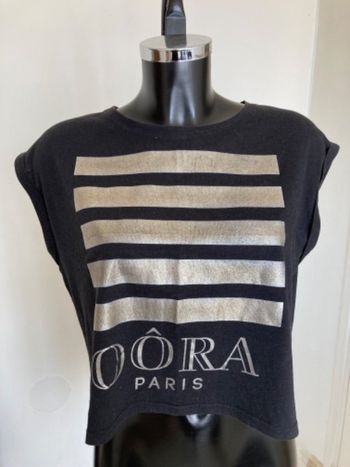 T-shirt crop top Oora by M Pokora Cache Cache taille 36/S