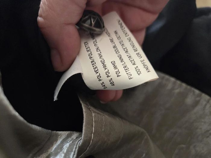 Veste coupe-vent Tuzzi gris taille Xxl - photo numéro 5