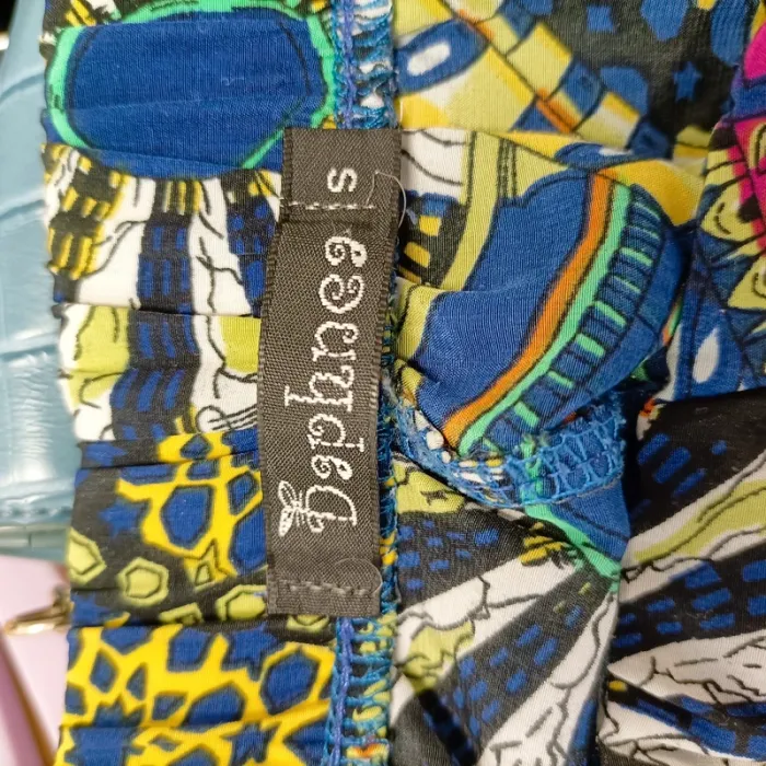 Pantalon fluide coloré imprimé mandala Daphnea Taille S A391 - photo numéro 11