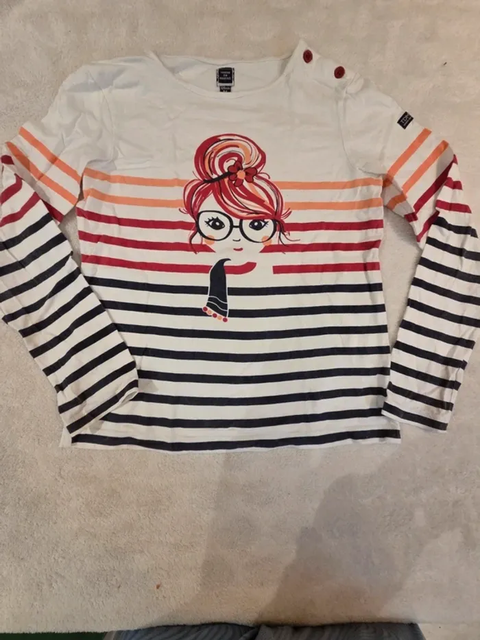T shirt manches longues fille