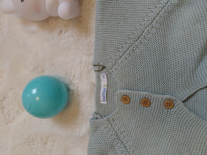 Gilet en maille – 3 mois - photo numéro 3
