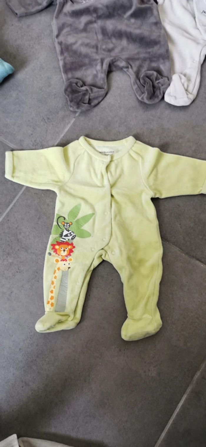 Lot de 5 babygros taille naissance - photo numéro 5