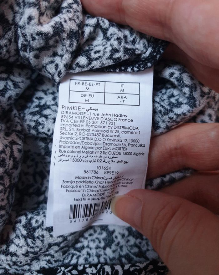 Blouse cache coeur fleurie pimkie - photo numéro 6