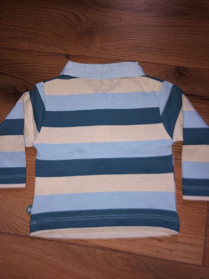 T shirt manche longue 🌺 3 mois neuf sans étiquette - photo numéro 3