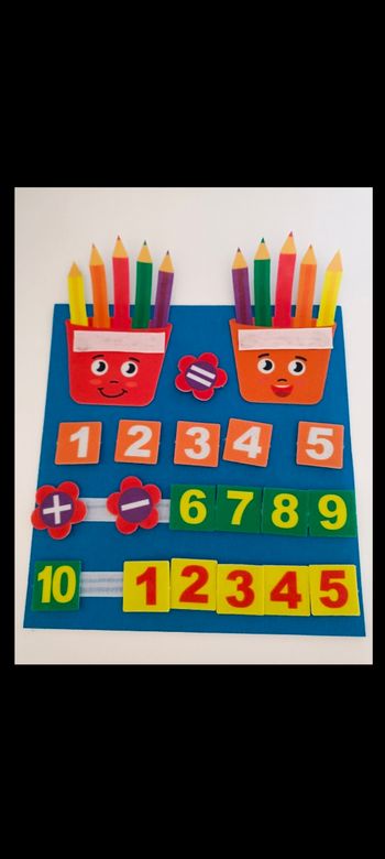 Jouet de comptage Montessori pour enfants - - - Doigt - Numéro - Mathématiques

