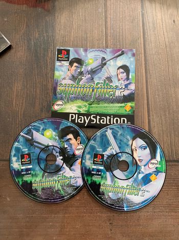 Jeu en loose + jaquette cover - syphon filter 1 et 2 Cd 1 PlayStation 1