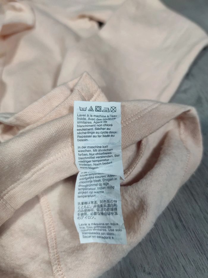 Pull Crewneck Rose Clair Taille M Femme - photo numéro 5