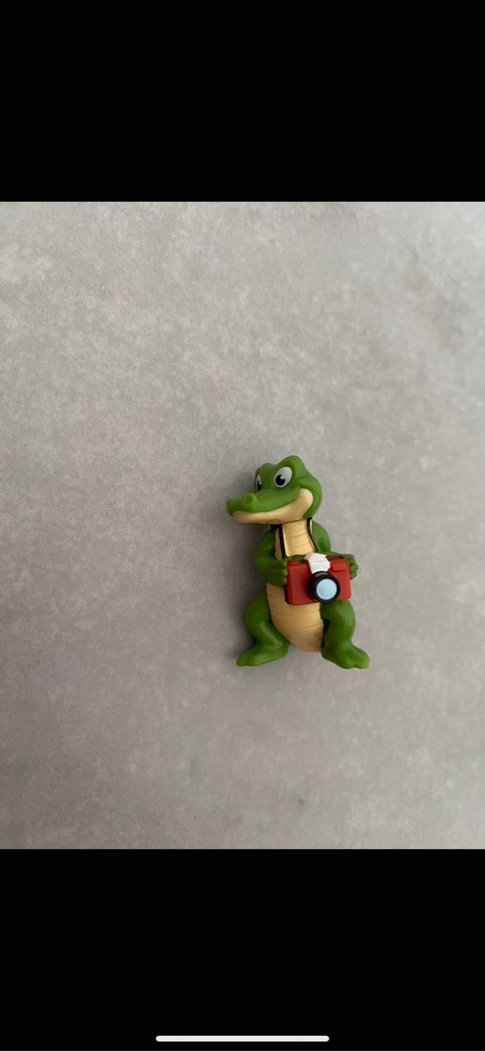 Crocodile photographe vintage - photo numéro 2