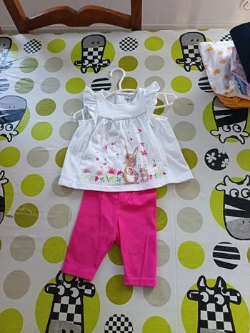 Ensemble bébé fille 3 mois