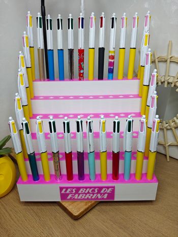 Présentoir stylos BIC 4 couleurs