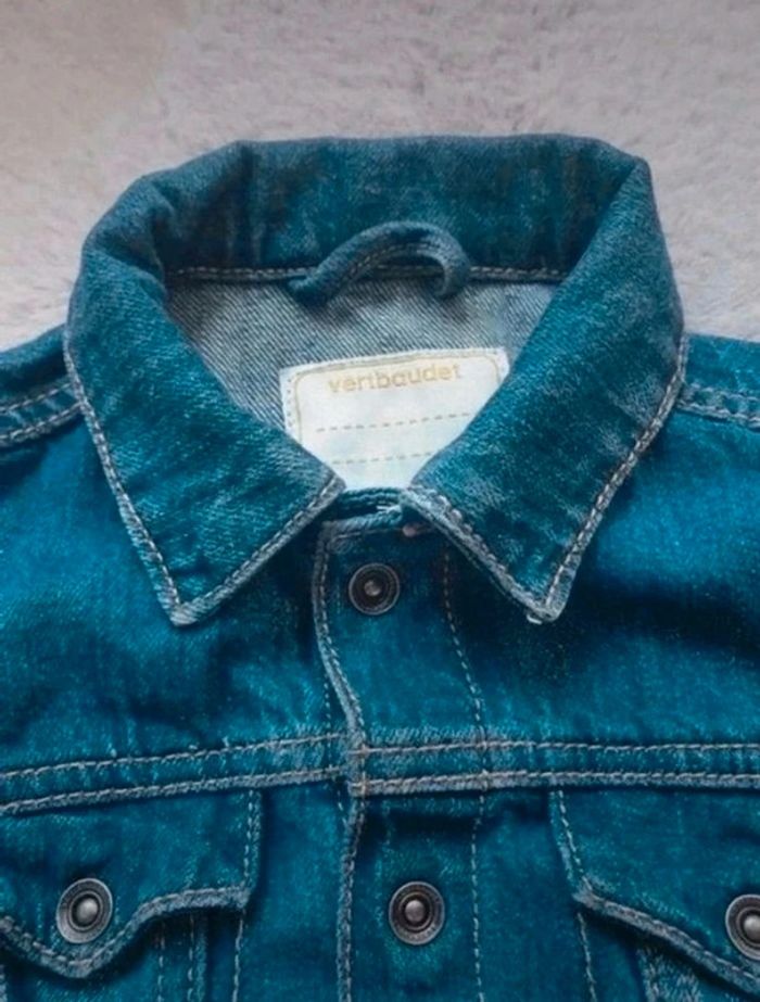 Veste en jean bleu denim Vertbaudet 5 ans - photo numéro 8